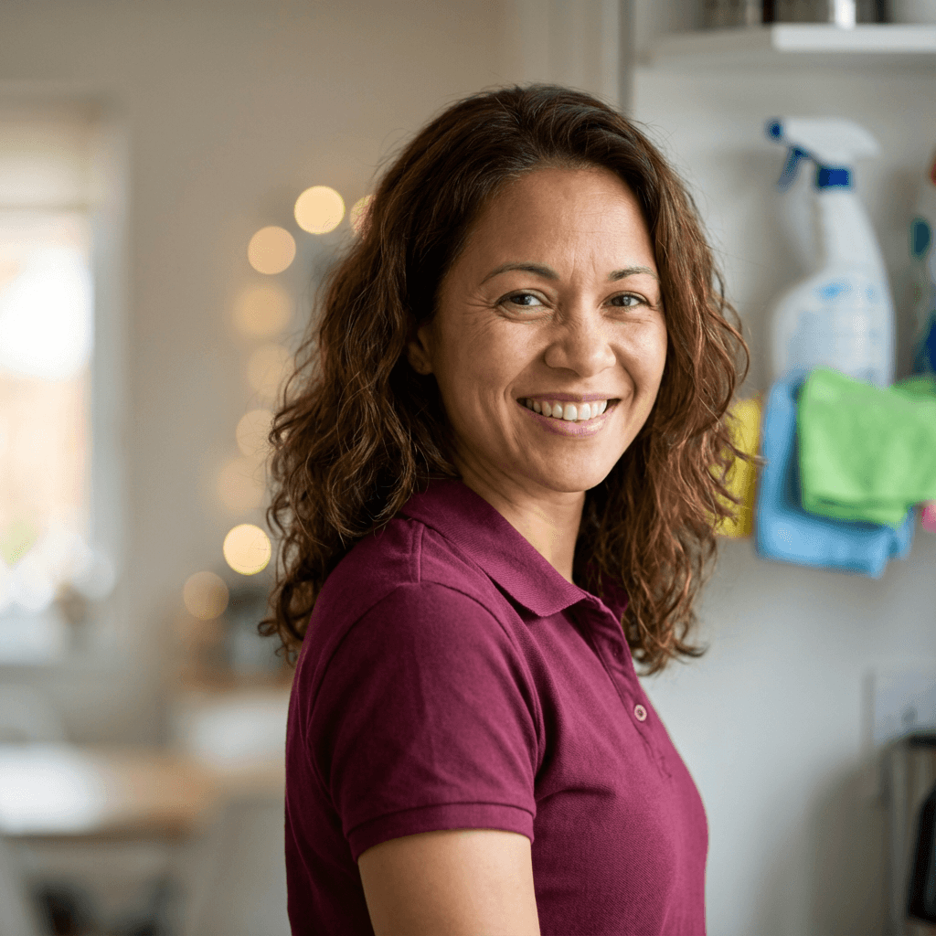 Jennifer White in a wellness-focused home setting