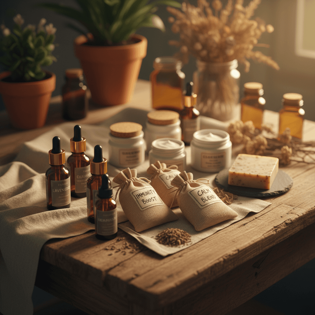Natural wellness products and herbal supplements