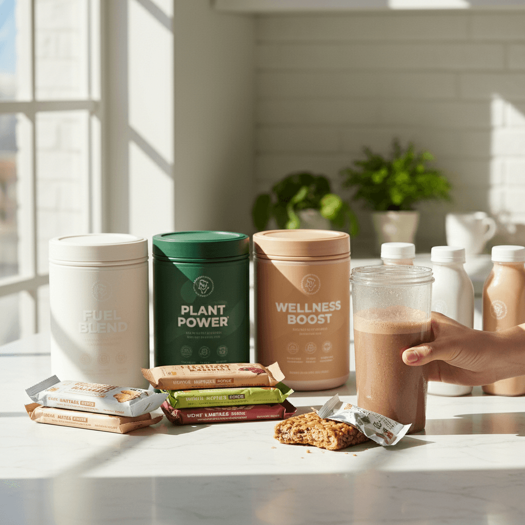 Protein powders and nutrition bars