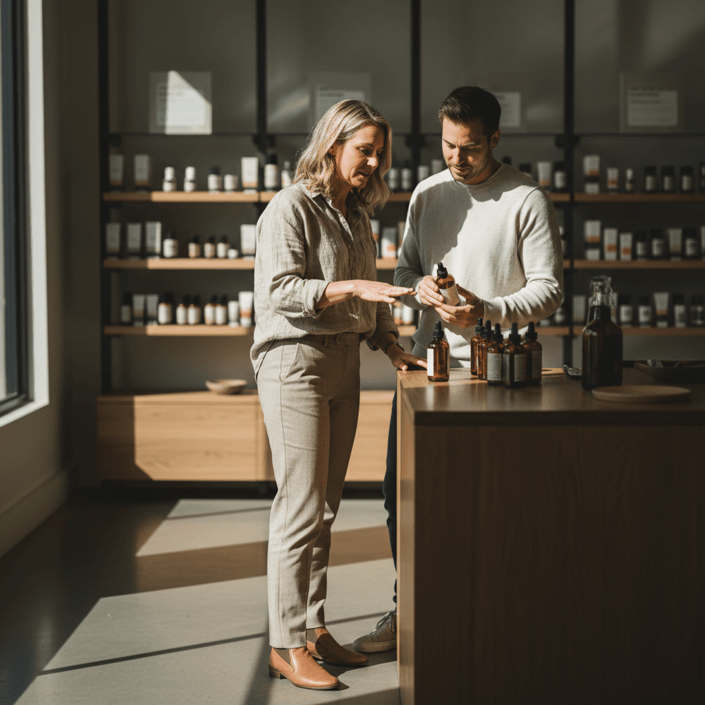 Knowledgeable guidance and customer conversation